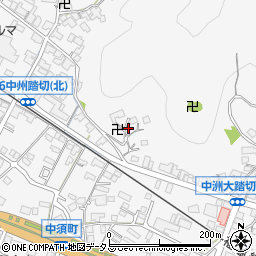 広島県府中市中須町260周辺の地図