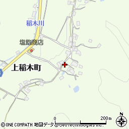 岡山県井原市上稲木町441-1周辺の地図