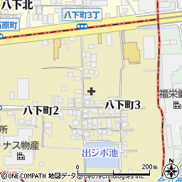 大阪府堺市東区八下町3丁19周辺の地図