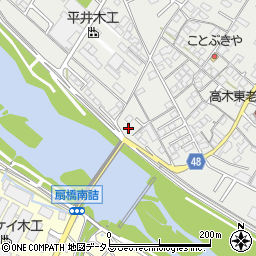 広島県府中市高木町1319周辺の地図