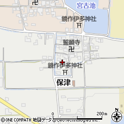 奈良県磯城郡田原本町保津144周辺の地図
