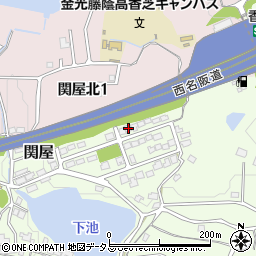 奈良県香芝市上中1268-133周辺の地図