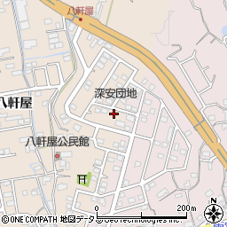 広島県福山市加茂町八軒屋306周辺の地図
