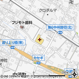 広島県府中市中須町701周辺の地図