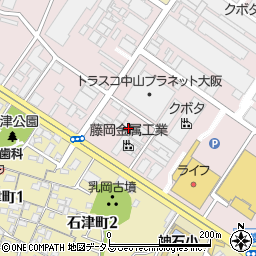 大阪府堺市堺区石津北町103周辺の地図