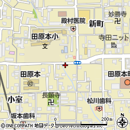 奈良県磯城郡田原本町367-4周辺の地図