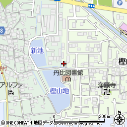 大阪府羽曳野市樫山43周辺の地図