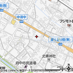 広島県府中市中須町973周辺の地図