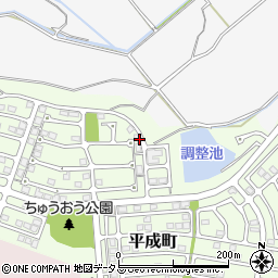 三重県松阪市平成町59-14周辺の地図