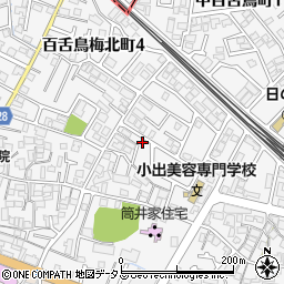 大阪府堺市北区中百舌鳥町4丁463-10周辺の地図