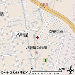 広島県福山市加茂町八軒屋326周辺の地図