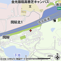 奈良県香芝市上中1268-191周辺の地図