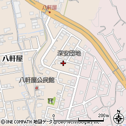 広島県福山市加茂町八軒屋305周辺の地図