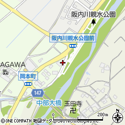 伊勢ヤクルト販売松阪西センター周辺の地図
