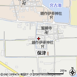 奈良県磯城郡田原本町保津143周辺の地図
