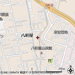 広島県福山市加茂町八軒屋143周辺の地図