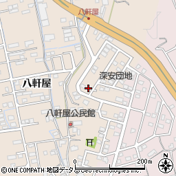 広島県福山市加茂町八軒屋278周辺の地図