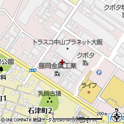 大阪府堺市堺区石津北町104周辺の地図