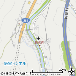 広島県広島市安佐北区安佐町飯室1374周辺の地図