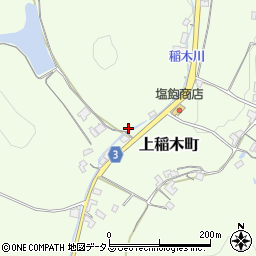 岡山県井原市上稲木町567-1周辺の地図