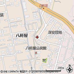 広島県福山市加茂町八軒屋325周辺の地図