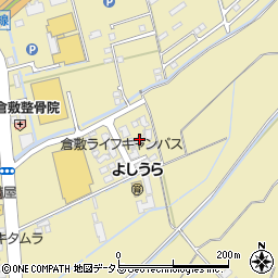 倉敷ライフキャンパスＤ棟周辺の地図
