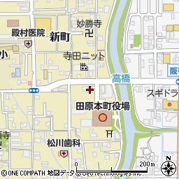 奈良県磯城郡田原本町新町279周辺の地図