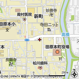 奈良県磯城郡田原本町新町261周辺の地図