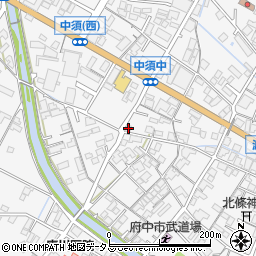 広島県府中市中須町1097周辺の地図