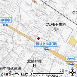 広島県府中市中須町857周辺の地図