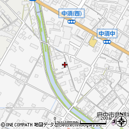 広島県府中市中須町1045周辺の地図