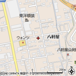 広島県福山市加茂町八軒屋94周辺の地図