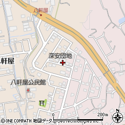 広島県福山市加茂町八軒屋299周辺の地図