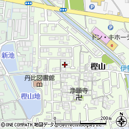 大阪府羽曳野市樫山48周辺の地図