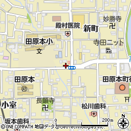 奈良県磯城郡田原本町新町53周辺の地図