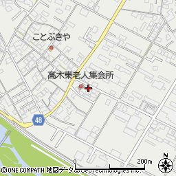 広島県府中市高木町1196-1周辺の地図