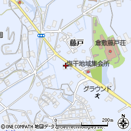 岡山県倉敷市藤戸町藤戸1098周辺の地図