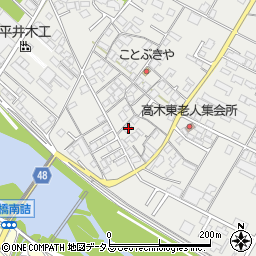 広島県府中市高木町1241周辺の地図
