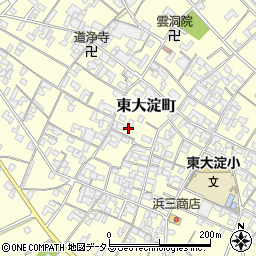 三重県伊勢市東大淀町215-5周辺の地図