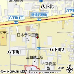 阪南冷蔵周辺の地図