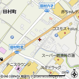 奥村木材倉庫周辺の地図