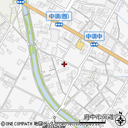 広島県府中市中須町1038周辺の地図