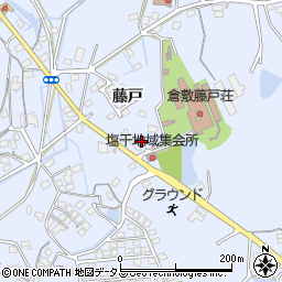 岡山県倉敷市藤戸町藤戸1387周辺の地図