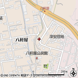 広島県福山市加茂町八軒屋323周辺の地図