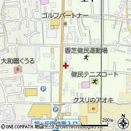 パリミキ　香芝店周辺の地図