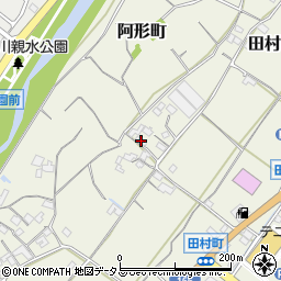 三重県松阪市田村町736周辺の地図