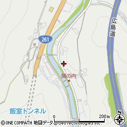 広島県広島市安佐北区安佐町飯室1376周辺の地図
