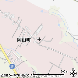 三重県松阪市岡山町33周辺の地図