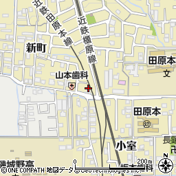 奈良県磯城郡田原本町新町213周辺の地図