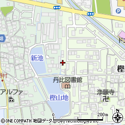 大阪府羽曳野市樫山42周辺の地図